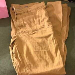 George Men's Slim Fit Khaki Chinos